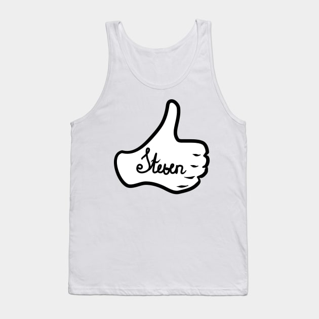 Men name Steven Tank Top by grafinya